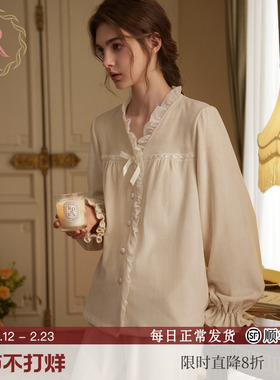 RoseTree珊瑚绒睡衣女2025新款秋冬季法式高级感薄绒家居服套装