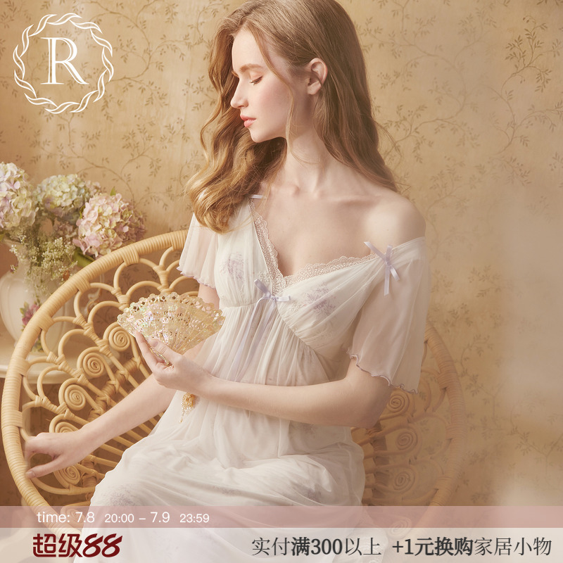 RoseTree公主睡裙女夏季短袖性感
