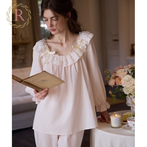 RoseTree复古宫廷甜美少女睡衣
