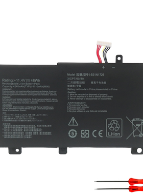 华硕天选1代 FA506 FA506I/Q/IV/IU/II/IC/QE B31N1726笔记本电池