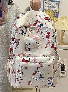 书包女生初中高颜值小众ins2025新款小学生书包轻便出游小背包女