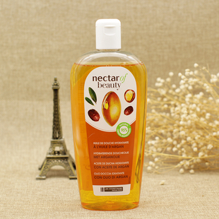法國nectar 沐浴露含摩洛哥堅(jiān)果油精華500ml beauty精華沐浴油