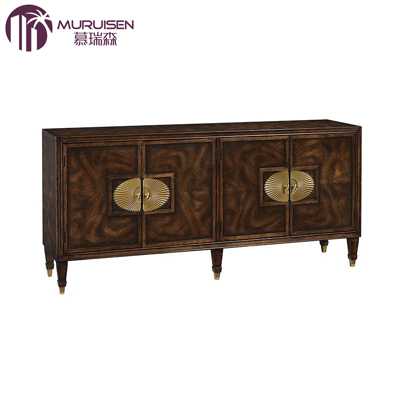 胡克hoooker家具美式复古玄关柜