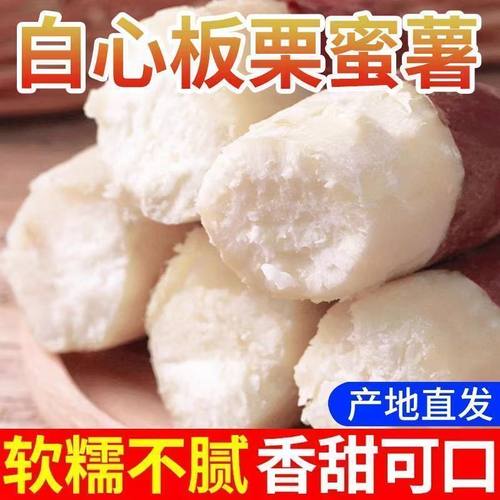 白心板栗薯【爆款】适应性强老幼爱吃的甘甜低糖干面粉