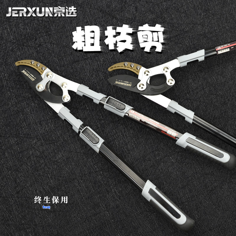 京选伸缩粗枝剪修枝剪树枝园林剪刀果树修剪省力高枝高空剪枝剪刀