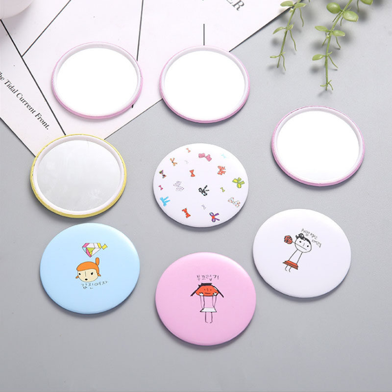 可爱便携女士公主迷你化妆梳妆折叠学生随身镜美容圆形卡通小镜子,家庭/个人清洁工具,随身化妆镜,淘宝优惠券,粉丝福利购,淘宝优惠卷