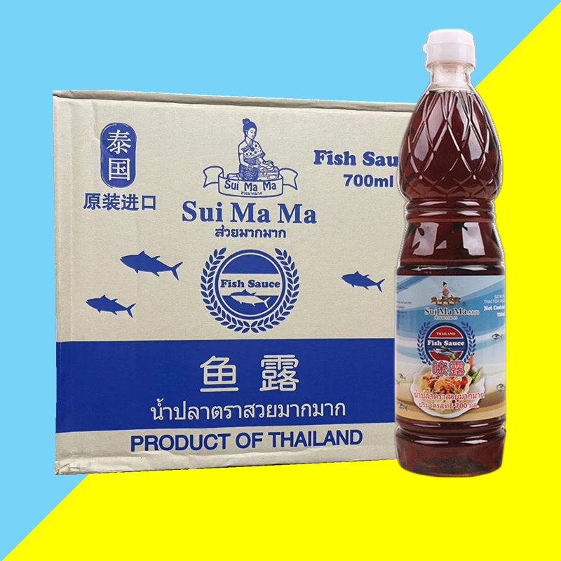 整箱 水妈妈鱼露 泰国进口味露鱼酱油蒸鱼韩式泡菜凉拌调味料海鲜