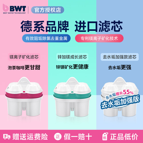 BWT倍世滤芯去水垢通用