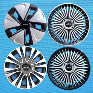 适用于广汽埃安AION PLUS轮毂盖轮胎外罩17寸改装 铁钢圈罩轮盖
