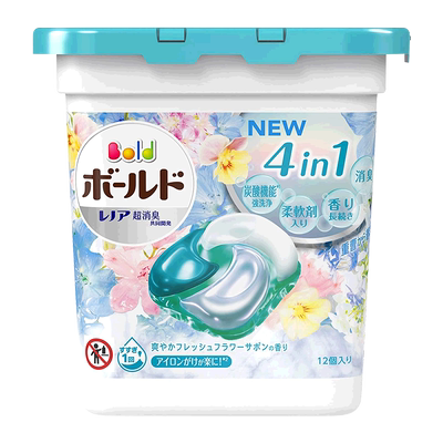 宝洁4d洗衣凝珠柔顺花香