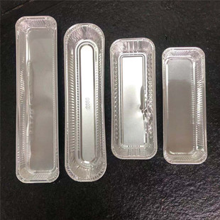 铝箔托毛毛虫一次性锡纸托盘锡纸盒长方形蛋糕面包模具烘焙烤箱