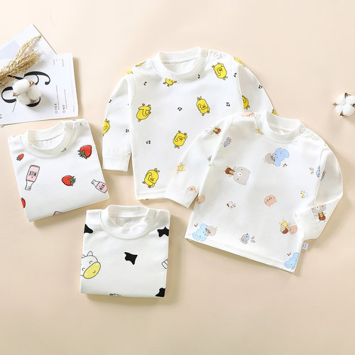 童伊缘宝宝纯棉秋衣家居服上衣
