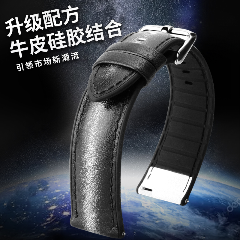 禹匠适中硅胶表带哑光