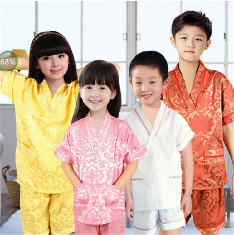 纯棉男女情侣全棉儿童家居服浴袍