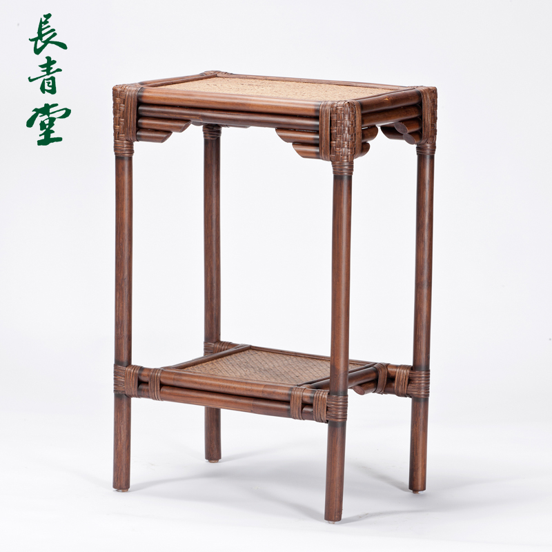 长青堂藤编茶几桌简约小茶台简易