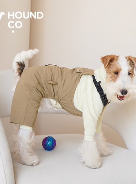HoundCo.宠物工装背带裤户外干爽不粘毛速干时尚