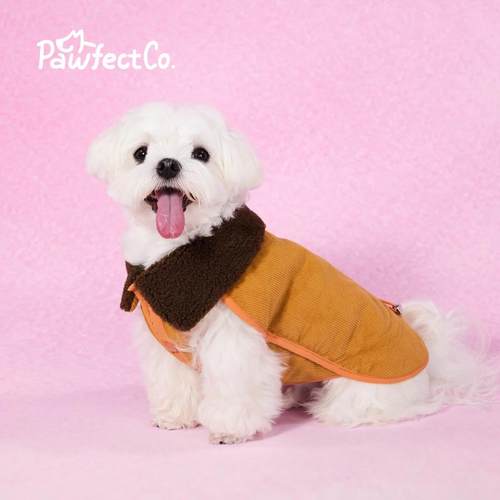 加厚保暖可牵引宠物棉衣