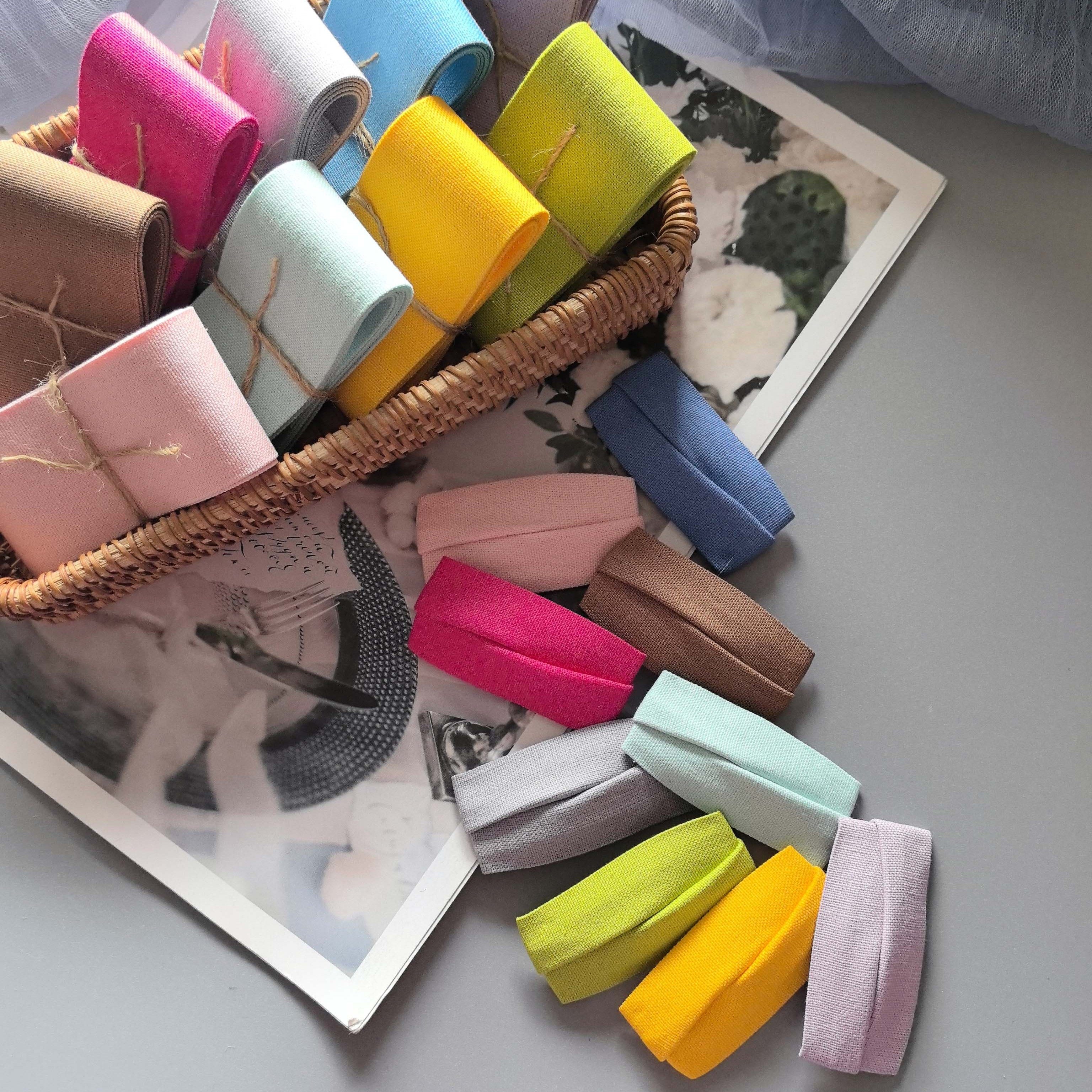 韩国进口彩色纯棉布料织带手工diy饰品蝴蝶结包一字褶皱边夹材料,居家布艺,丝带/绸带/布带,淘宝优惠券,粉丝福利购,淘宝优惠卷