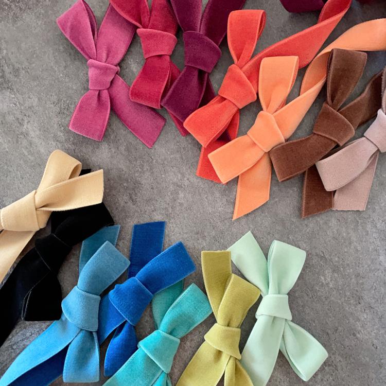 diy日本进口双面棉丝绒25mm