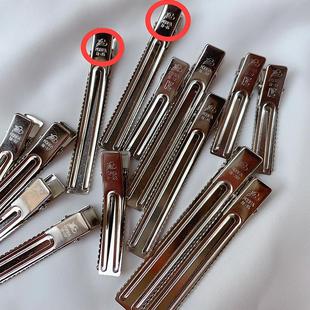 韓國進口平角鴨嘴夾鱷魚夾KC印證有手工飾品diy發夾配件材料 布妮