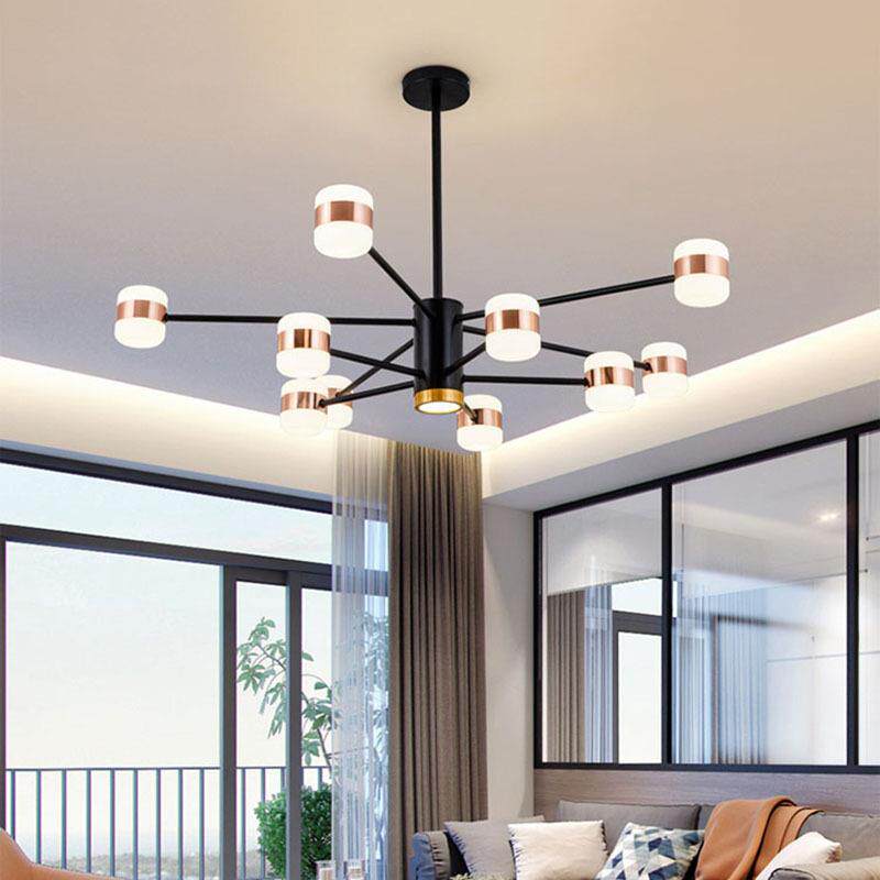 北欧灯具客厅灯卧室餐厅ins服装店铺分子灯现代简约灯饰魔豆吊灯