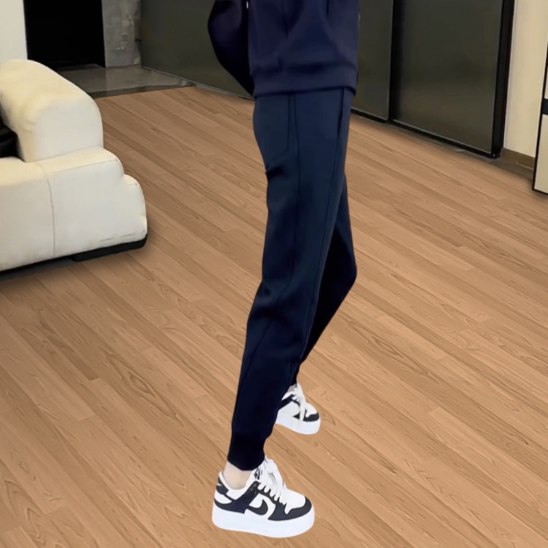 外贸原单专柜撤回春秋冬加绒卫裤