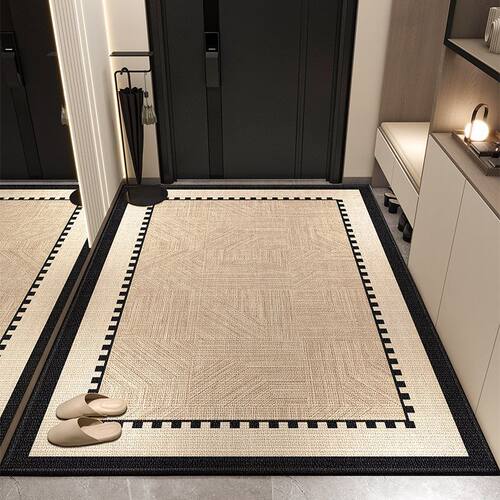 现代入户门地垫高级比利时绒进门