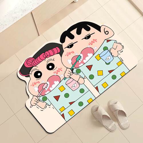 【速干】软硅藻泥吸水地垫小新