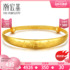 Tide Acer Auspicious Ruyi Ring Gold Bracelet Children's Bracelet Pure Gold Bracelet Live Mouth Adjustable Children's Price H