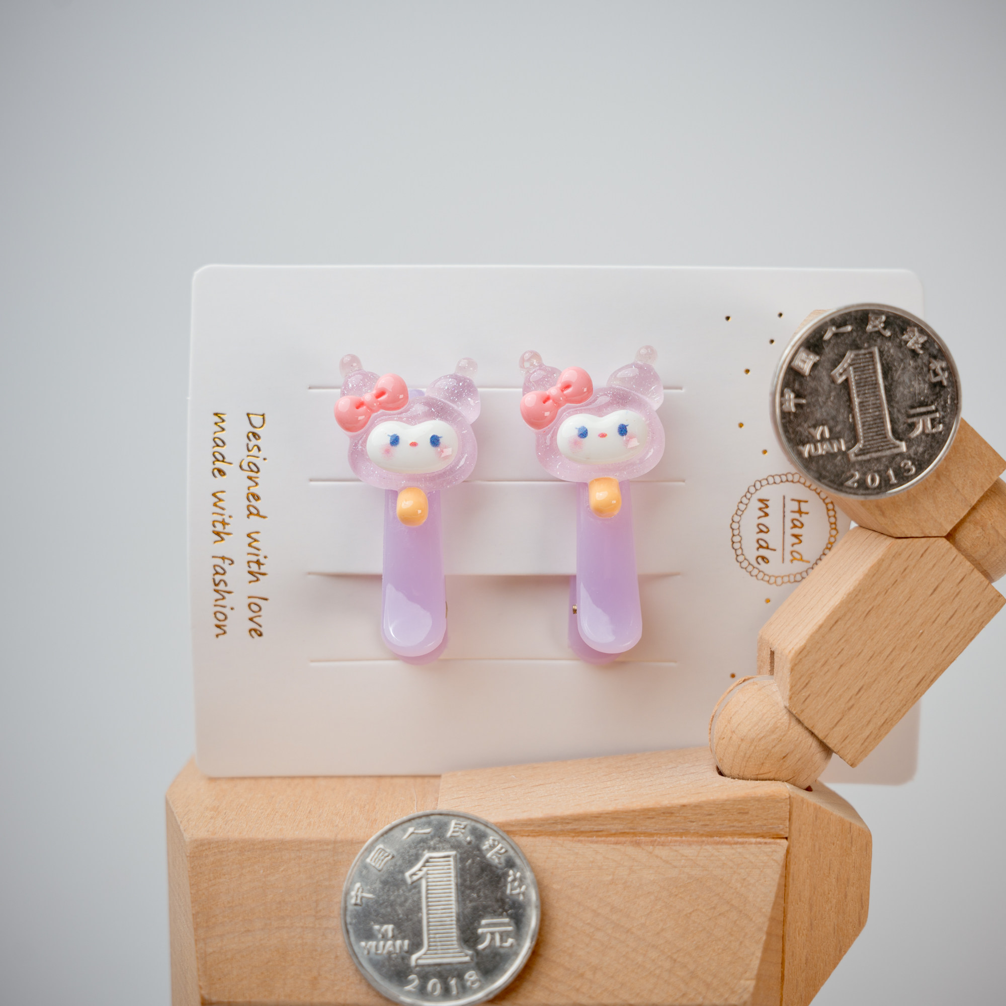 五对包邮果冻卡通儿童小号碎发夹婴幼儿圆头侧边夹小女孩刘海夹子