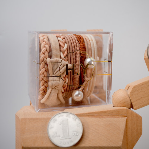 学生马尾扎头绳发绳皮套发扎发圈