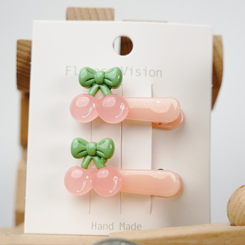 婴幼儿小号发夹夹子水果儿童