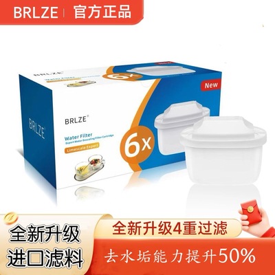 BRLZE适配碧然得滤芯过滤芯家用德国滤水壶通用专家版