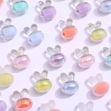 Кролик, браслет из бисера, аксессуар ручной работы, мобильный телефон, ожерелье с аксессуарами, в цветочек, DIY