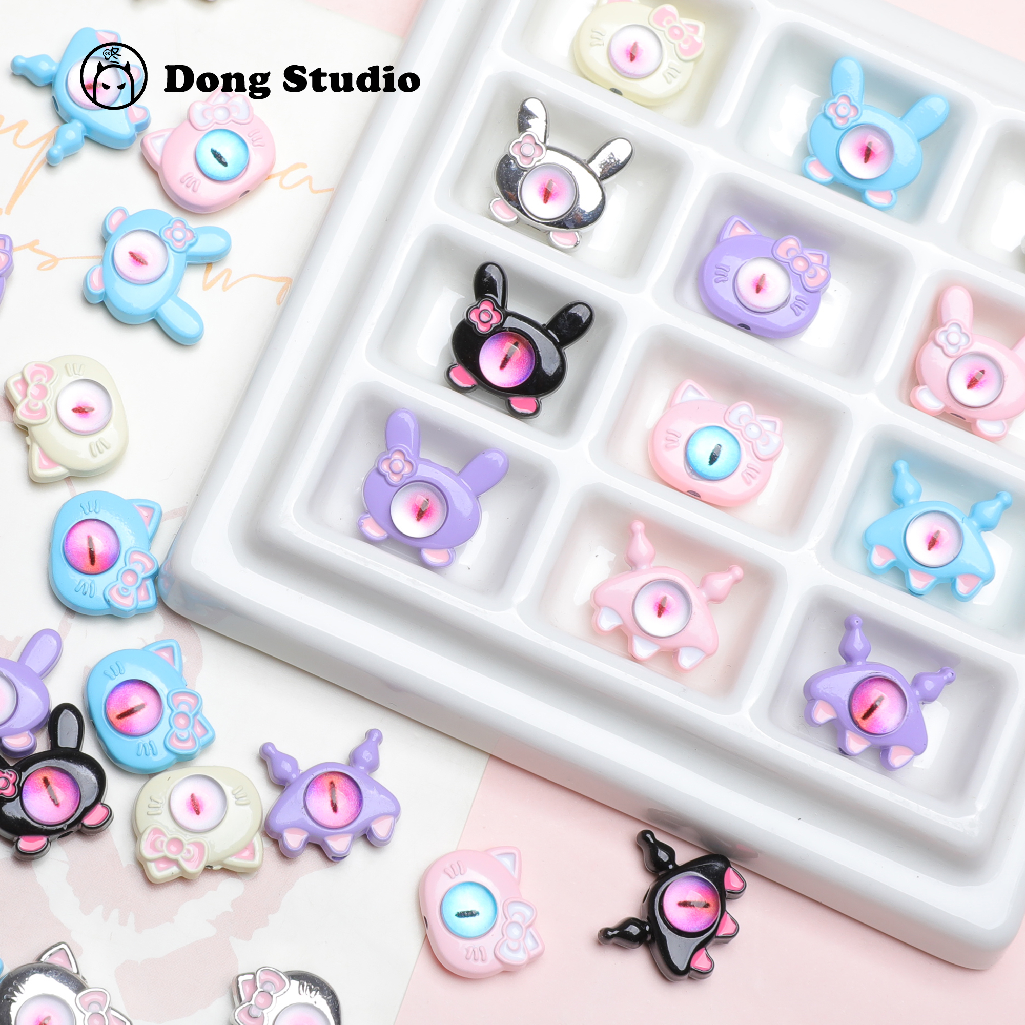 美乐蒂库洛米凯蒂猫独眼怪兽串珠