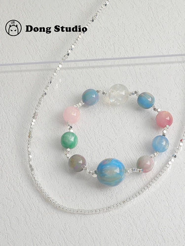 Универсальные бусины, аксессуар ручной работы, браслет, ожерелье, аксессуары