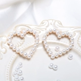 Японский милый аксессуар в виде сердечка ручной работы, серьги, аксессуары, DIY