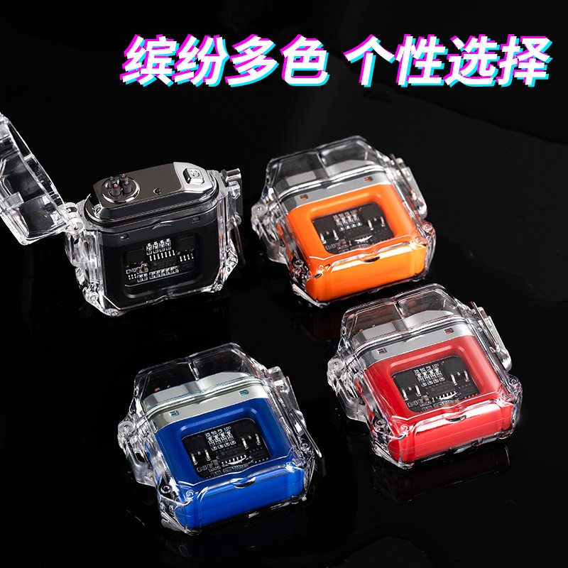 新款机身防水type-C口充电双电弧打火机防风黑科技潮时尚创意个性,ZIPPO/瑞士军刀/眼镜,充气打火机,淘宝优惠券,粉丝福利购,淘宝优惠卷