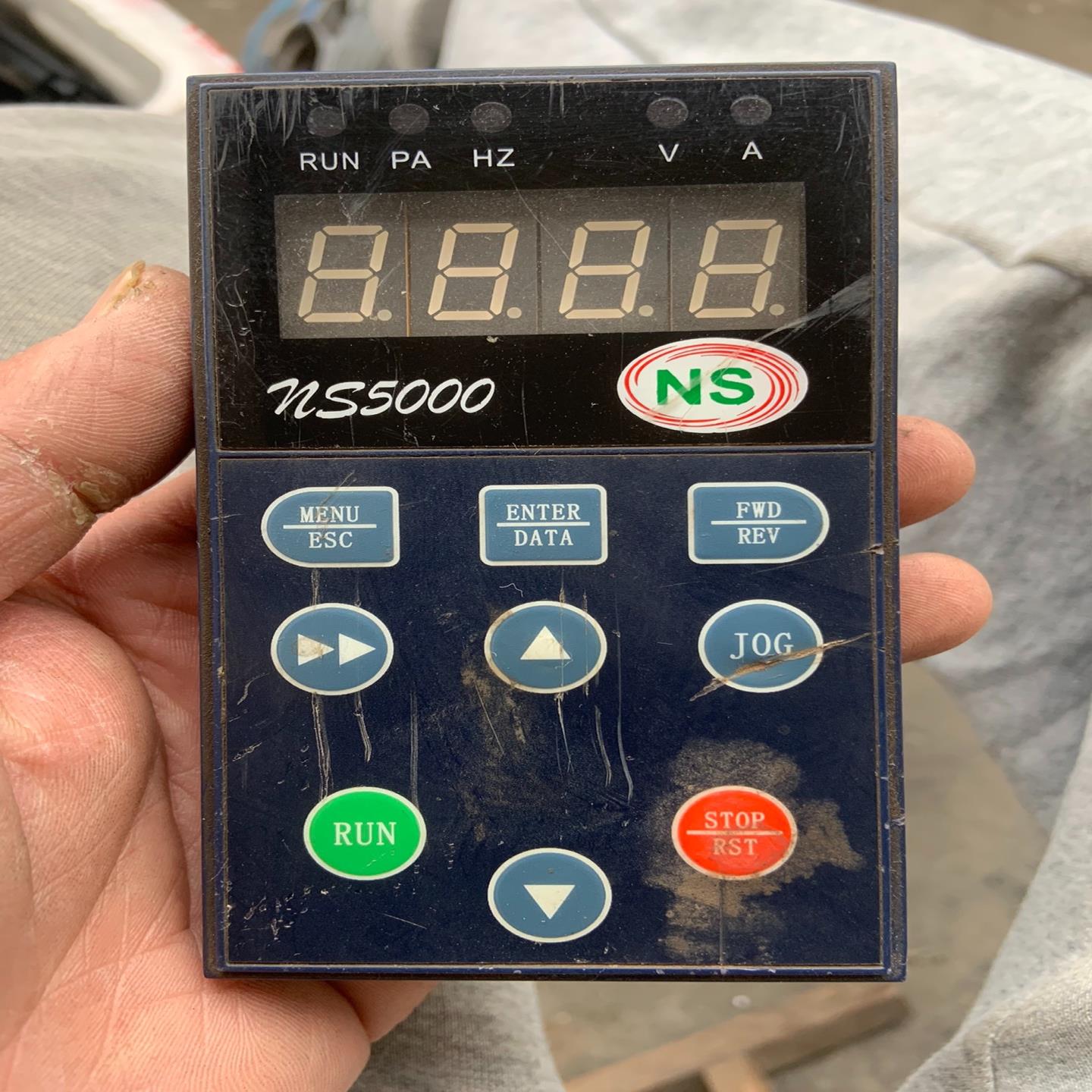 【议价】上海全罗辰变频器面板 NS5000 成色如图 拆机包好 包邮