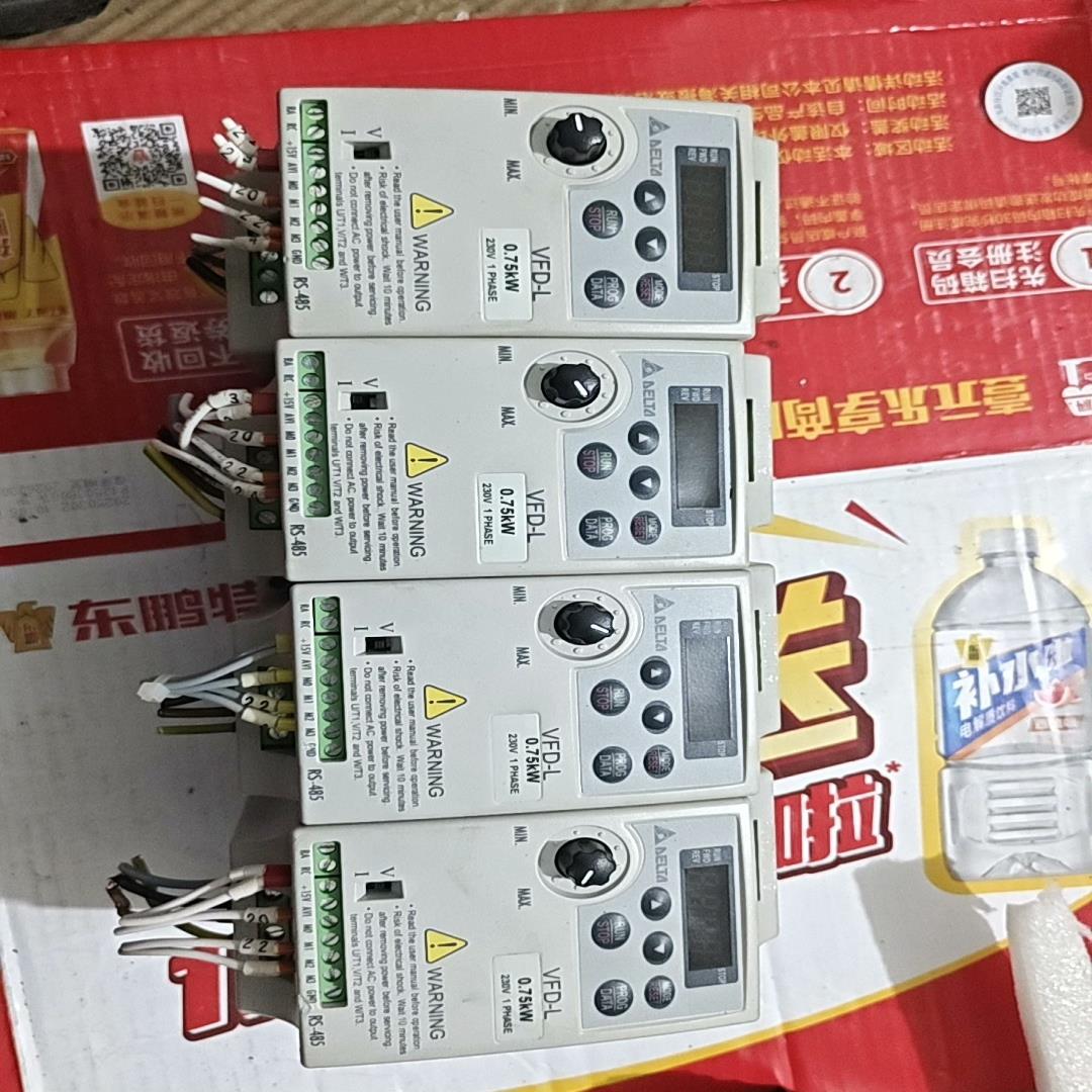 【议价】台达VFD007L21E拆机的功能包好质量好