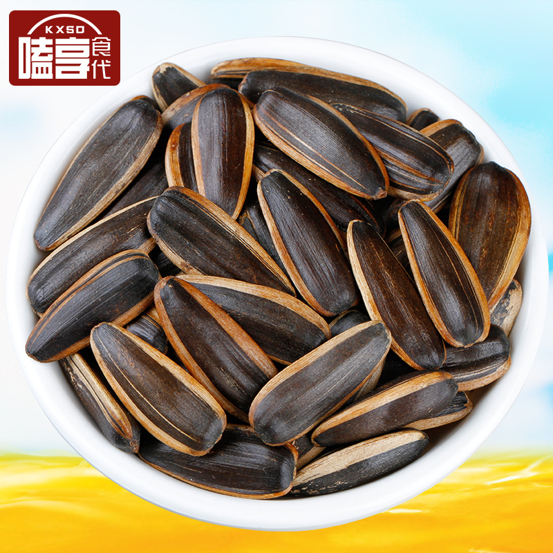 嗑享食代_蜂蜜焦糖瓜子紅棗味原味五香熟葵花籽散裝批發500g*2袋