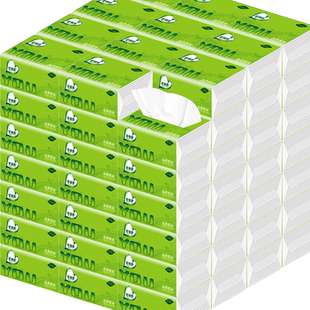 优润佳纸巾抽纸36包家用卫生纸餐巾纸抽家庭装整箱面巾纸便携装40