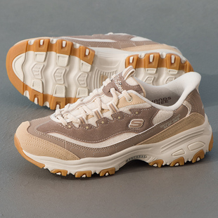 凯奇官方熊猫鞋女鞋2026春季新款运动鞋复古时尚女士老爹鞋休闲鞋