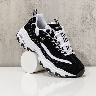 凯奇经典熊猫鞋男鞋冬季新款轻便复古休闲鞋运动鞋厚底老爹鞋潮