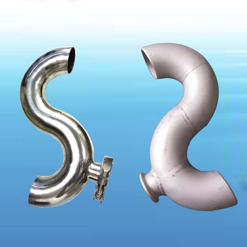 304不锈钢存水弯非标定制s型卫生级工业级弯管带检修口排水弯s弯