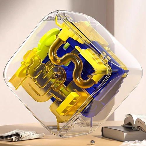 爱可优迷宫立体3D益智玩具