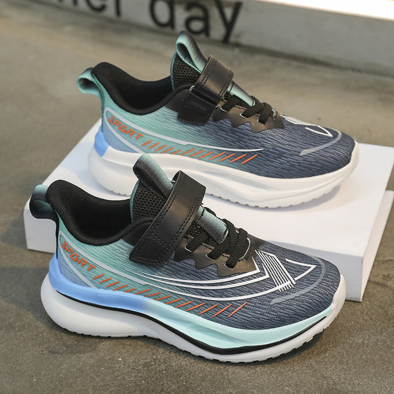 品牌童鞋新款春秋儿童网鞋轻便透气网面男童运动鞋小学生跑步鞋子