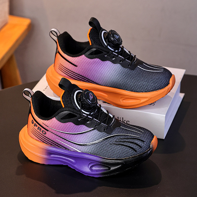 赤兔儿童跑步鞋男童缓震软底超轻秋季双网面透气小学生运动鞋网鞋