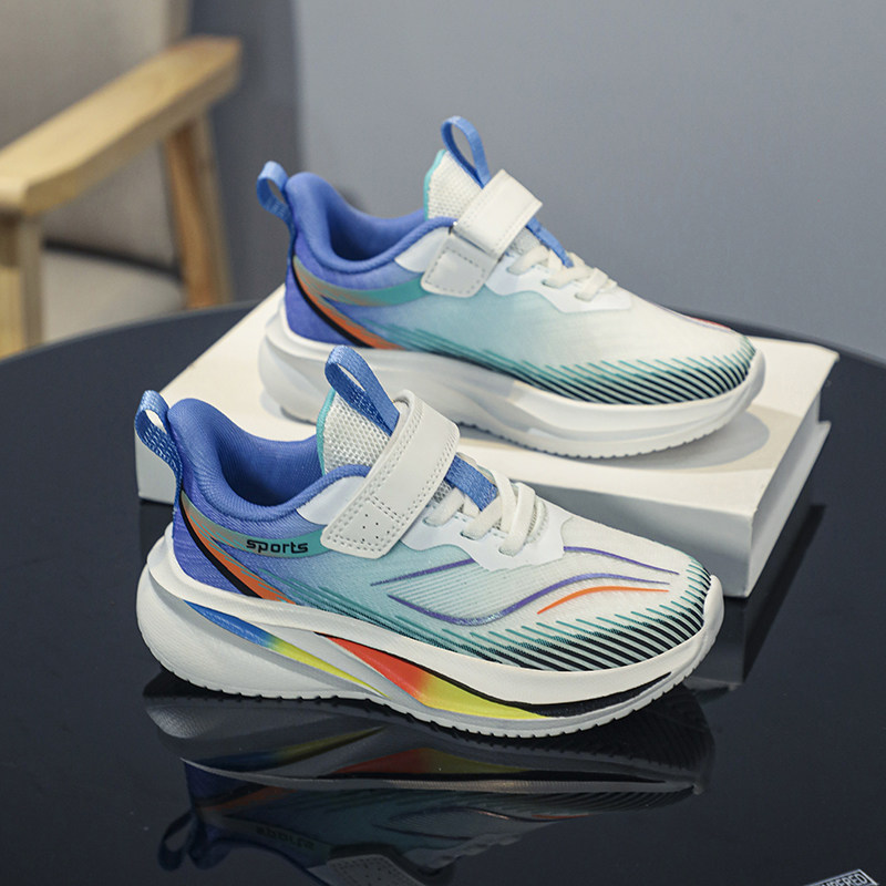 儿童专业跑步鞋男孩运动鞋超轻减震2026春秋季新款中大童男孩鞋子