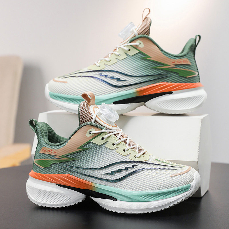 男童运动鞋网鞋2026新款春秋季网面透气中大童男孩跑步鞋减震轻便